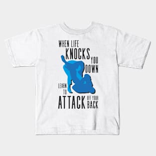 When Life Knocks You Down Kids T-Shirt